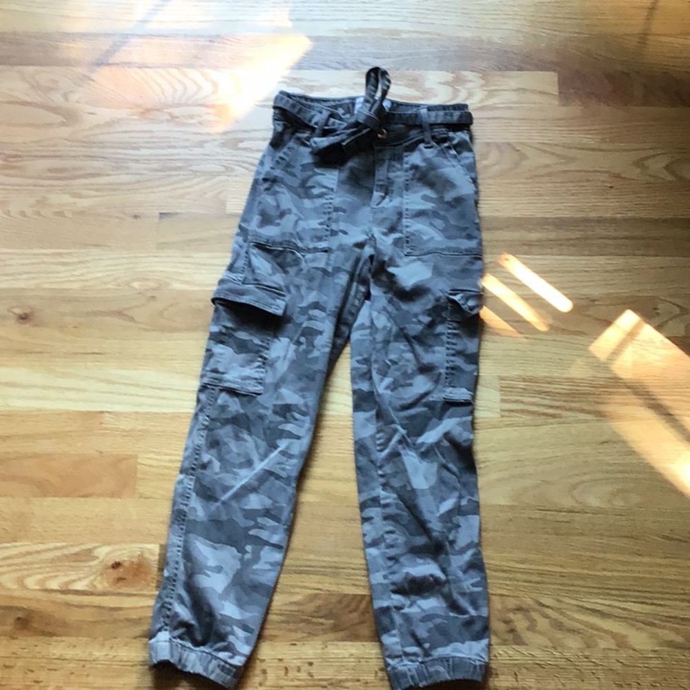EUC Abercrombie kids camp joggers pants